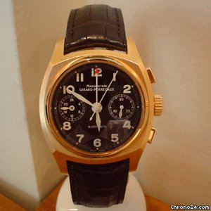 Girard Perregaux ViNTAGE 1960 RATTRAPENTE ROSE GOLD watches