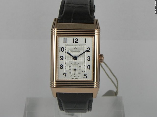 Jaeger-LeCoultre GRANREVERSO ORO ROSA QUADRANTE BIANCO watches