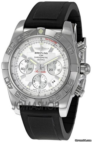 Replica Breitling Chronomat B01 Silver Dial Chronograph Mens Watch AB011012-G684BKPD Watch