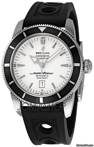 Breitling SuperOcean Heritage 46 Silver Dial Mens Watch A1732024-G642BKOR watches