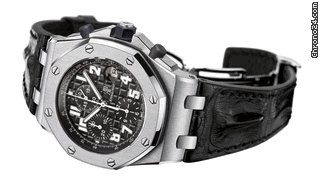 Audemars Piguet OFFSHORE - SS - BLACK DIAL - HORNBACK watches