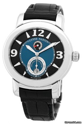 Ulysse Nardin Gent's Palladium Macho Palladium 950 Strapwatch watches