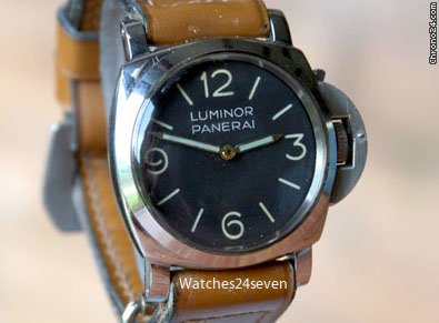 Panerai Vintage 6152-1 15 Jewel CC engraved Circa 1950: watches