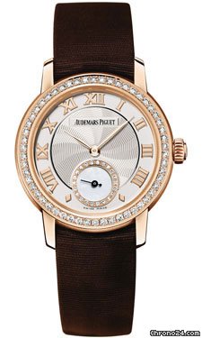 Replica Audemars Piguet Jules Audemars Lady Small Seconds Pink Gold Watch