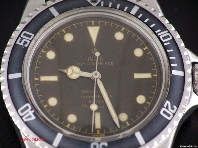 Tudor SUBMARINER BROWN POINTED GUARD Ref. 7928 watches