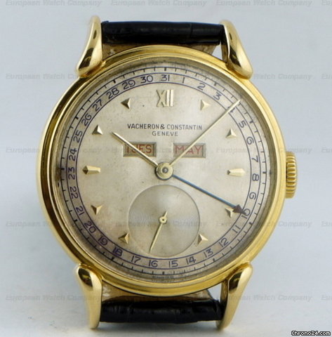 Vacheron Constantin Triple Date "Claw Lugs" Vintage watches