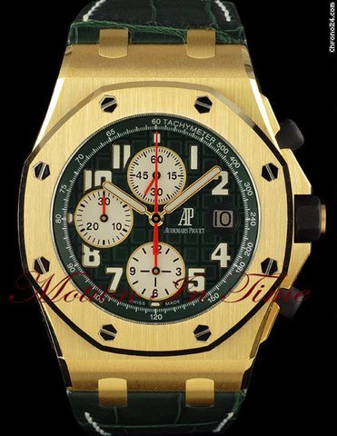 Audemars Piguet "MONTE NAPOLEONE" ROYAL OAK OFFSHORE YELLOW GOLD LIMITED 50 watches