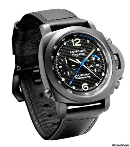 Panerai PAM 332 Luminor 1950 Regatta 2009 Rattrapante PVD watches