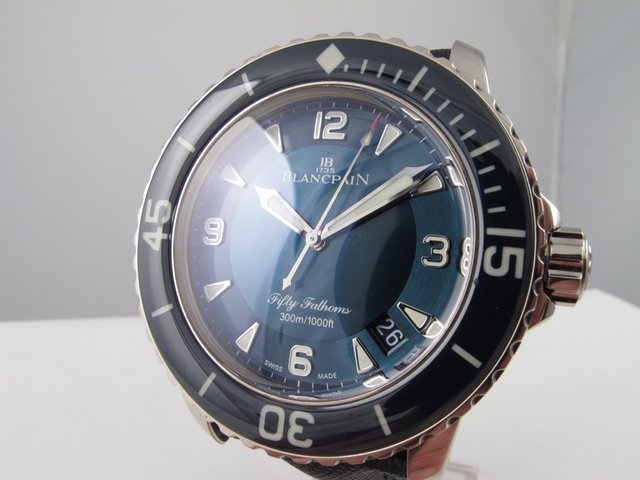 Blancpain Fifty Fathoms 18K Whitegold - limited watches