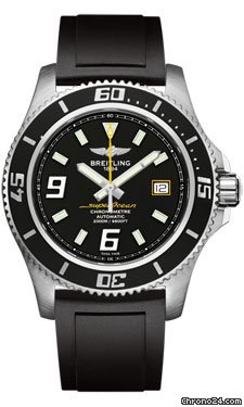 Breitling Superocean 44 Rubber Diver Pro II Strap watches