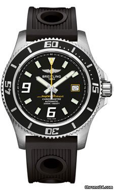 Breitling Superocean 44 Rubber Ocean Racer Strap watches
