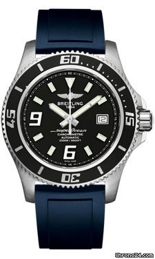 Breitling Superocean 44 Rubber Diver Pro II Strap watches