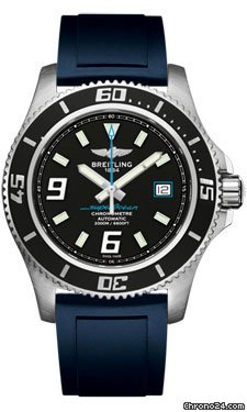 Breitling Superocean 44 Rubber Diver Pro II Strap watches
