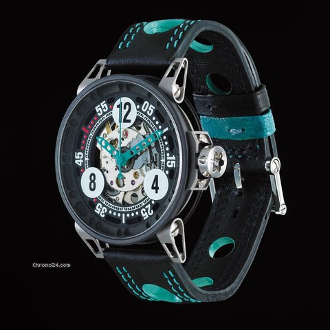 B.R.M V6 Automatic Squelette Bonneville watches