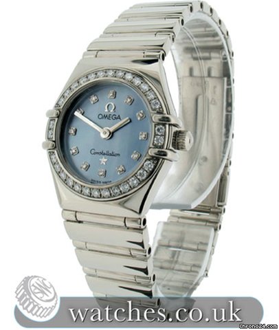 Omega Ladies Constellation White Gold watches