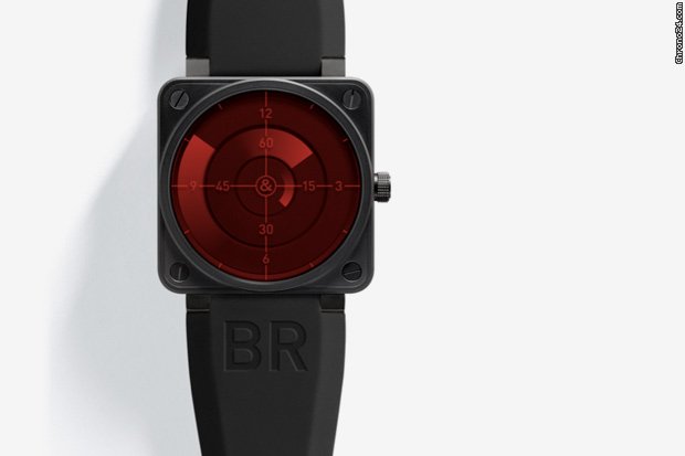 Bell & Ross BR01 Red Radar watches