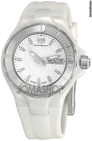 Technomarine Cruise White Dial Ceramic Case Ladies Watch 110022 watches