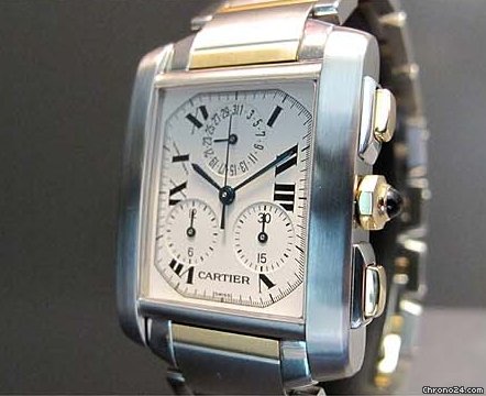 Cartier TANK FRANCAISE CHRONOFLEX watches