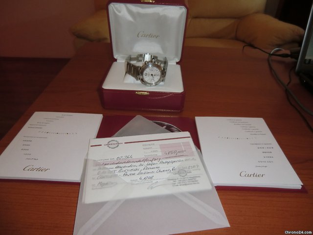 Cartier pasha seatimer chrono watches