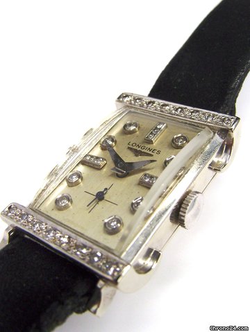 Longines Cocktail 14 wit goud watches