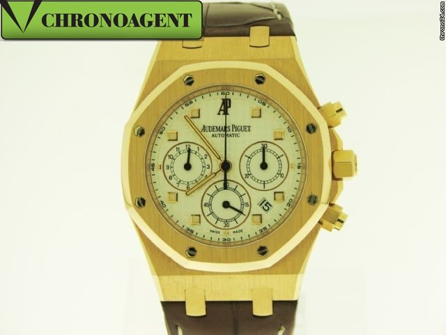 Audemars Piguet Royal Oak Chrono In Oro Giallo 18ct watches