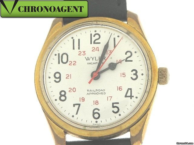 Wyler Incaflex Railroad Approved watches