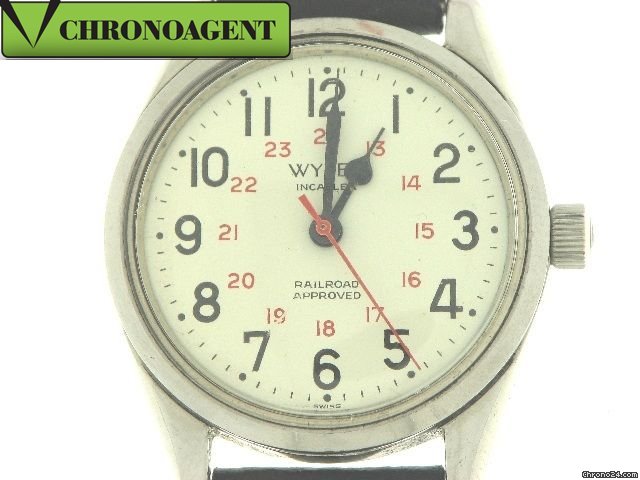 Wyler Lifeguard Incaflex Rail Road Approved watches