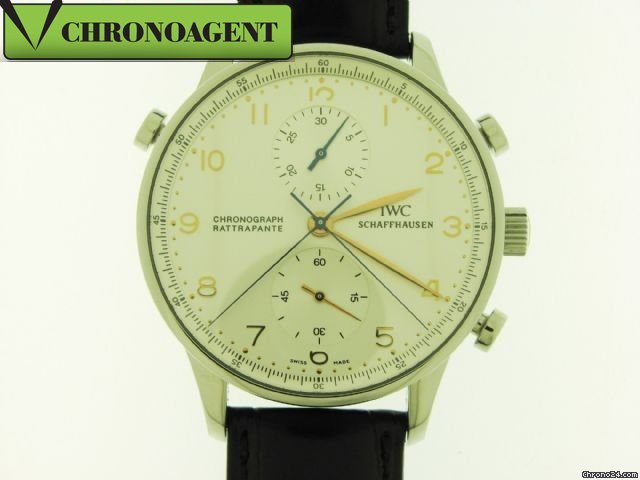 IWC Portoghese Rattrapante In Acciaio Nuovo, Scatola E Garanzia watches