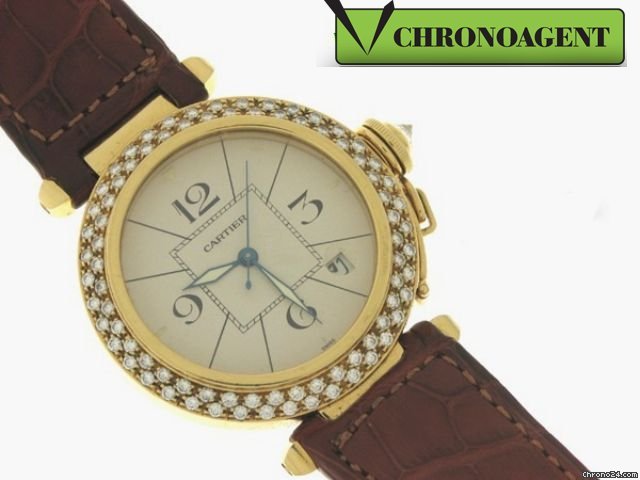 Cartier Pasha Automatico Tempestato Di Brillanti watches