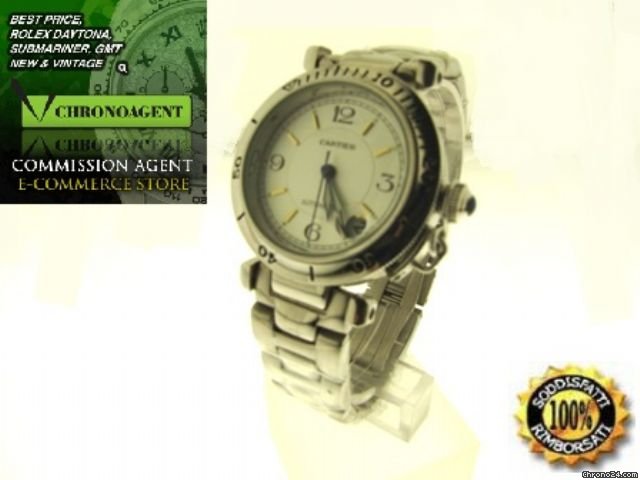 Cartier Pasha Ploungeur Automatico In Acciaio watches