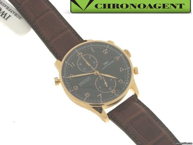 IWC Portoghese Rattrappante Oro Rosa Nuovo watches