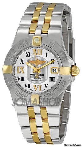 Breitling Galactic Two-tone Stainless Steel Ladies Watch B71340L2-G671TT watches