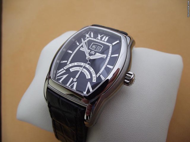 Maurice Lacroix Masterpiece Jours Retrogrades Tonneau watches