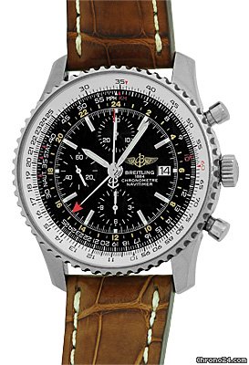 Breitling Navitimer World GMT Chronograph Strapwatch watches