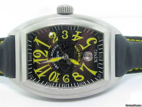 Franck Muller KING CONQUISTADOR SOLEIL 8005 SC WATCH watches