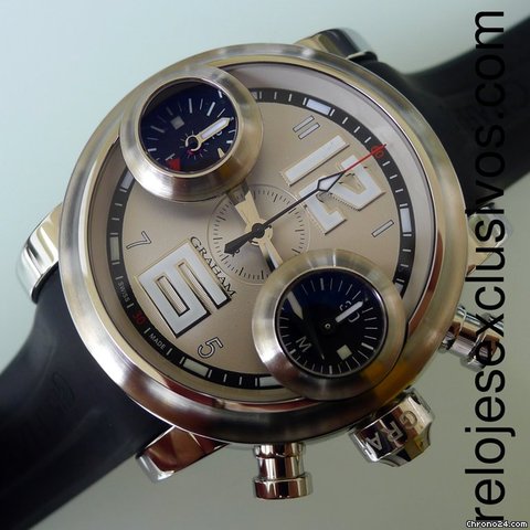 Graham Swordfish Tri-compax watches