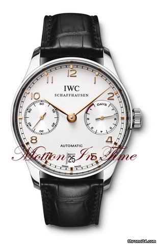 IWC PORTUGUESE 7-DAY POWER RESERVE AUTOMATIC w. ROSE GOLD NUMBER watches