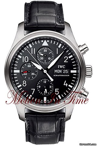 IWC PILOTS CHRONOGRAPH AUTOMATIC 42mm DAY-DATE NEW LARGER MODEL watches