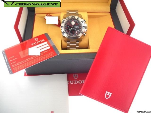 Tudor ICONAUT CHRONO QUAD. DECO ANTRACITE NERO NUOVO watches