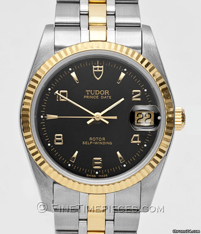 Tudor Prince Date Stahl/Gold - 74033 watches
