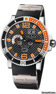 Ulysse Nardin Marine Acqua Perpetual Limited Edition watches