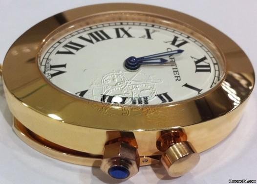 Cartier BAIGNOIRE TRAVEL ALARM CLOCK SWISS watches