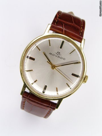Movado Dress 18k watches