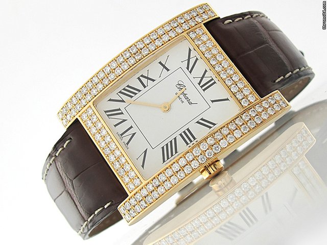 Chopard Herren 750/- Gelbgold Quarz watches