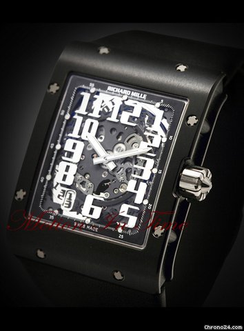 Richard Mille RM-16 BLACK TITANIUM AUTOMATIC ULTRA FLAT - THE RAREST RM016 watches