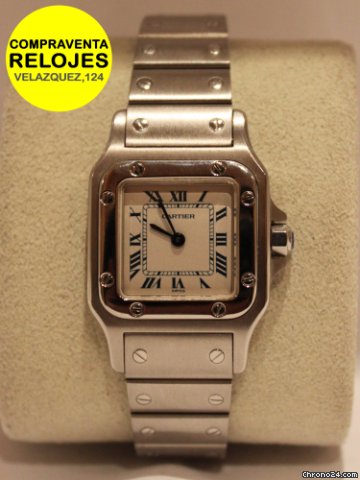 Cartier SANTOS acero, mujer watches