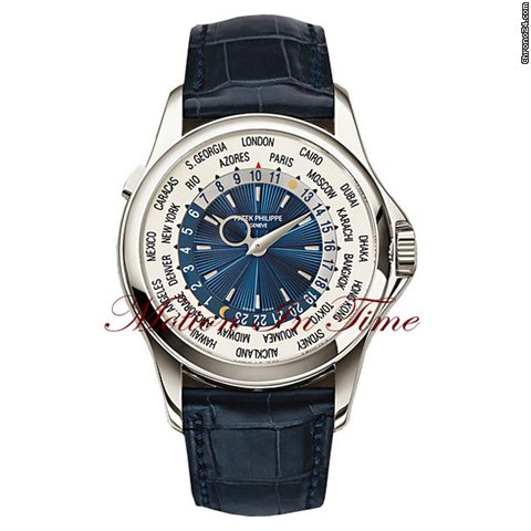 Patek Philippe 5130P WORLD TIME PLATINUM - FACTORY SEALED RARE BLUE watches
