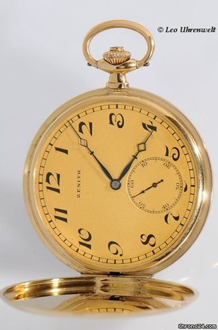 Zenith FEIN DEKORIERTE HERRENSAVONETTE 14KT GOLD 1910 watches