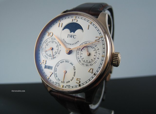 IWC Portugieser Perpetual Calendar IW502213 Neuwertig watches