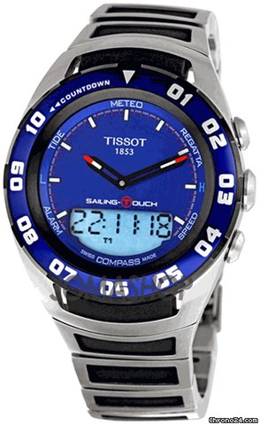 Tissot Sailing Touch Chronograph Mens Watch T0564202104100 watches